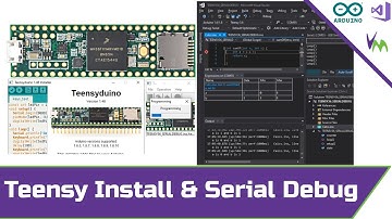 Teensy Arduino Installation and Serial Debugging