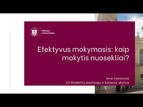 Video: Kaip Prisiversti Mokytis M