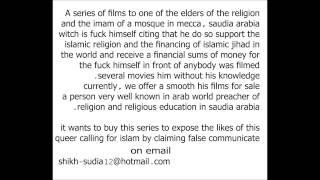 Saudi Cleric Sheikh Fuck Himself