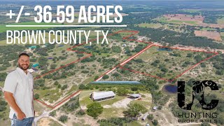 Escape the City: +/- 36.5 Acres in May, TX! Brown County