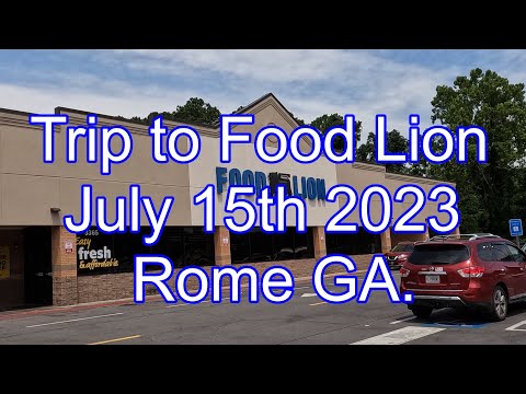 Food Lion Georgia Locations