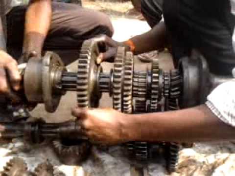 tractor gearbox - YouTube ford 8n parts diagram 