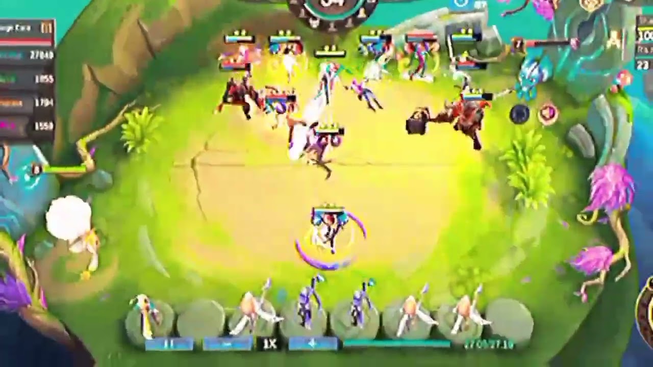 vale second skill with astro and Swordsman Synergy, 18 WINNING streak.