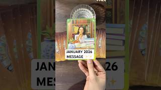January 2026 Message 🌱 Something New Is Starting ✨ #tarot #shorts #tarotreading