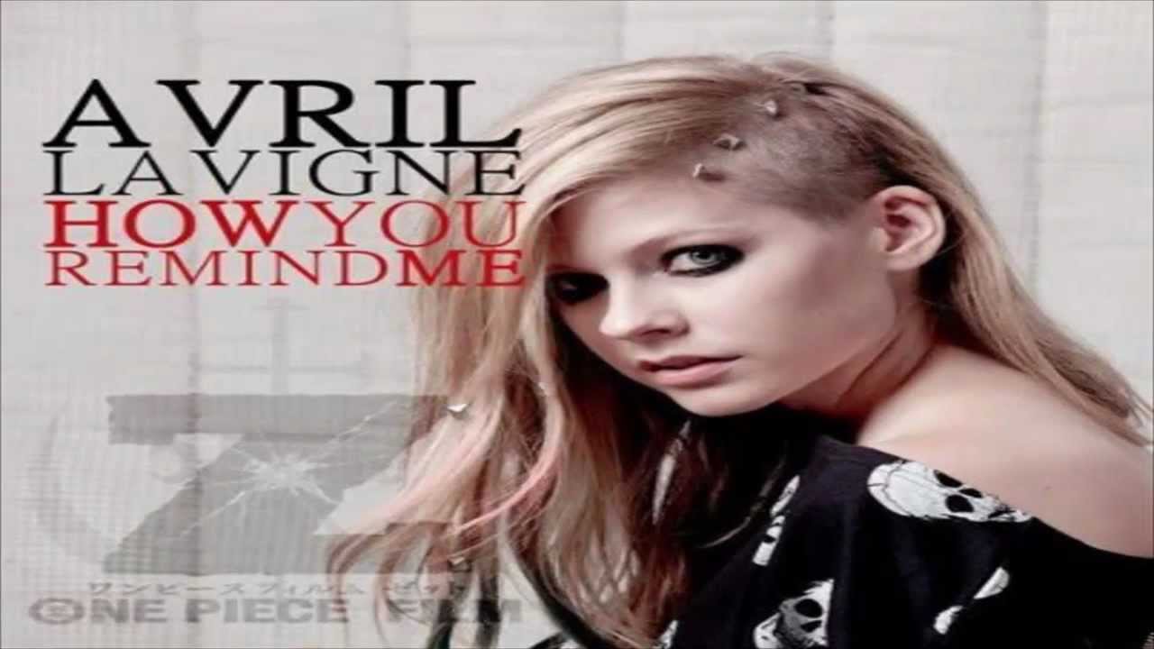 Avril Lavigne How You Remind Me One Piece Film Z Ost Youtube 