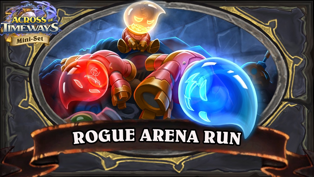 I Went All In On Mech Rogue - Rogue Hearthstone Underground Arena Run