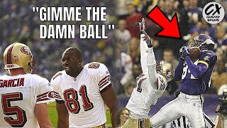 The Game Where Terrell Owens Went 1 on 1 Against Randy Moss