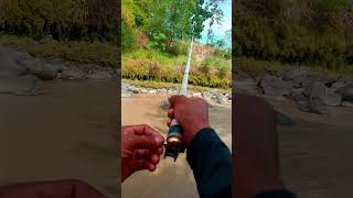 MANCING IKAN SENGGAL/BAUNG!! JORAN TEGEK MINI STREAM WING 360cm #shorts