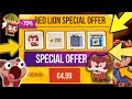 C.A.T.S OPENING RED LION BUNDLE SPECIAL OFFER - New Costume in Crash Arena Turbo Stars