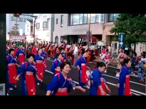 鹿島一声浮立　鹿島おどり2012　祐徳観光商店連盟～  佐賀県鹿島市