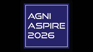 AGNI ASPIRE 2026