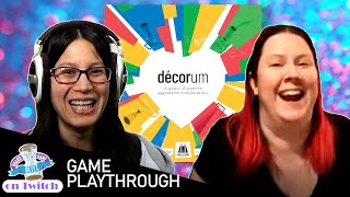 Décorum | Teach & Playthrough