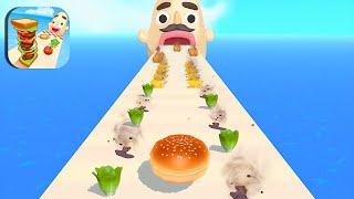 Sandwich Runner All Levels 🍔 XXL Sandwich Gameplay 🧀 Androidnesia Game Gameplay screenshot 3