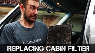 MY CAR STINKS! - How to replace your cabin filter - Subaru Forester/WRX/Outback/Liberty/Impreza
