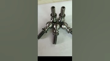 3-Roller hydraulic thread rolling machine #threadrolling#factory#screws#knurling#cnc#factory#machine