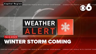 Winter storm coming to the Capital Region