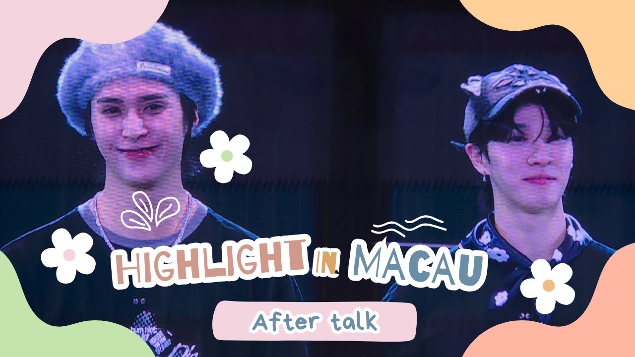 [4K] Highlight in Macau-After talk(full ver.)(기광&동운 focus)