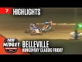 Friday Night Feature | USAC Midgets at Belleville Short Track 5/16/25 | Highlights