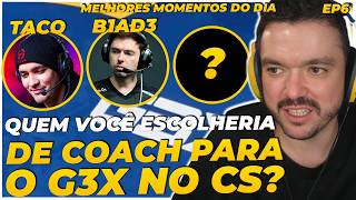 QUEM VAI SER O NOVO COACH DO G3X? - APEX CORIGANDO! MELHORES CLIPS DO DIA #6 - GAULES