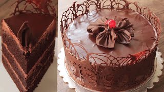 Ultimate Chocolate Cake without Oven | How to make Chocolate Cake by Hafsas Kitchen