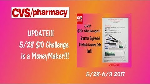 CVS $10 CHALLENGE UPDATE TO MM!!!