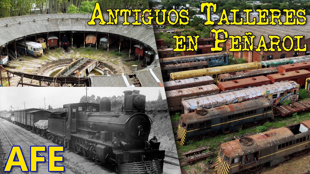 Talleres del FERROCARRIL -AFE- en Barrio Peñarol