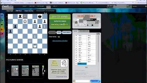 Bullet Chess with live commentary! Morning of 17th Jan 2010 (Chessworld.net)