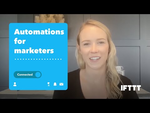 Automate your social media marketing and be more productive using IFTTT