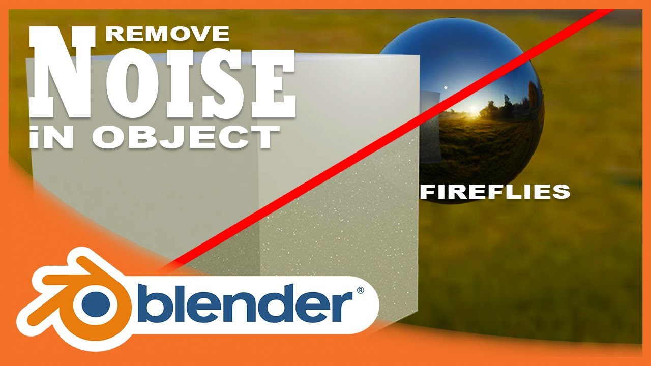BLENDER 281 REMOVE NOISE OR GRAINS IN THE OBJECT (EASY) YouTube