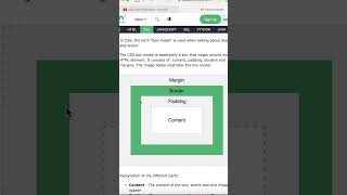 CSS for Dummies 01 | CSS Box Model  #css #htmlcss #shorts Net Worth