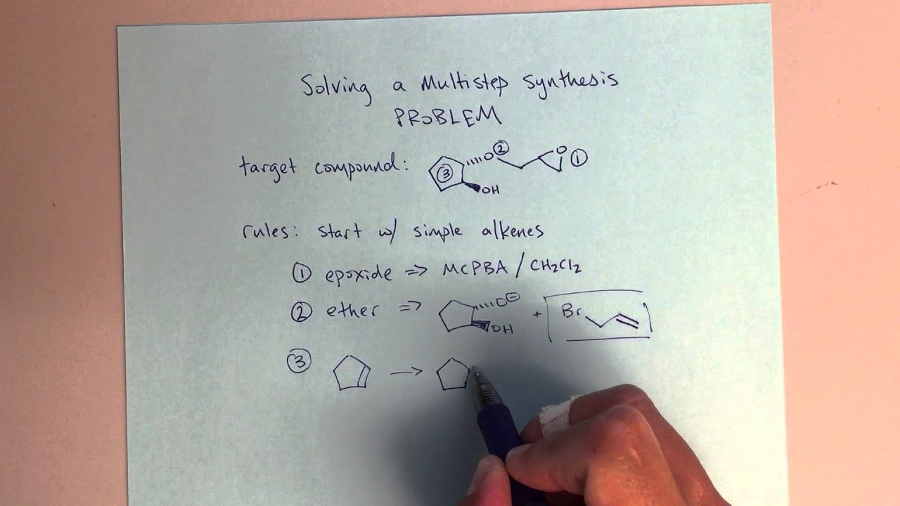 how to solve synthesis problems organic chemistry