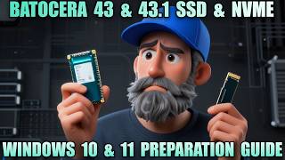 Batocera 43 & 43.1 SSD or NVME Preparation guide
