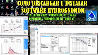 COMO DESCARGAR E INSTALAR SOFTWARE HYDROGNOMON CALCULAR PMAX DIFERENTES T, CURVAS IDF, ETC. screenshot 4