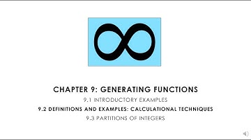 Combinatorics 9.2.1 Generating Functions - Fundamental Identity