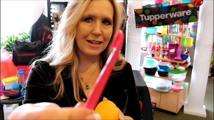 Tupperware Citrus Peeler - Orange Peeler ~How To Use
