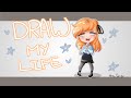 【Karmaland】 Draw my life Nieves【animación / animatic】