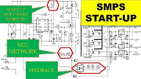 {315} How SMPS starts and regulates the voltage