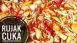 Resep rujak cuka / asinan buah dan sayur asem manis pedes - Durasi: 5.52. 