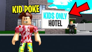 I Worked At An KIDS ONLY Hotel.. I FOUND ADULTS TRAPPED! (Roblox)