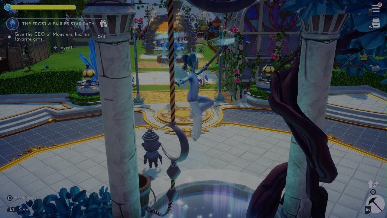 Disney Dreamlight Valley frost & fairies star path part 20 - YouTube