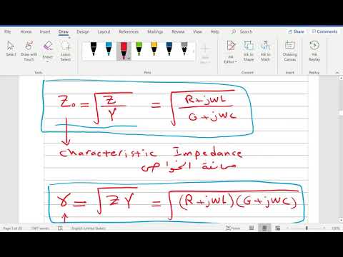Transmission Lines Ch 4 Lecture 1