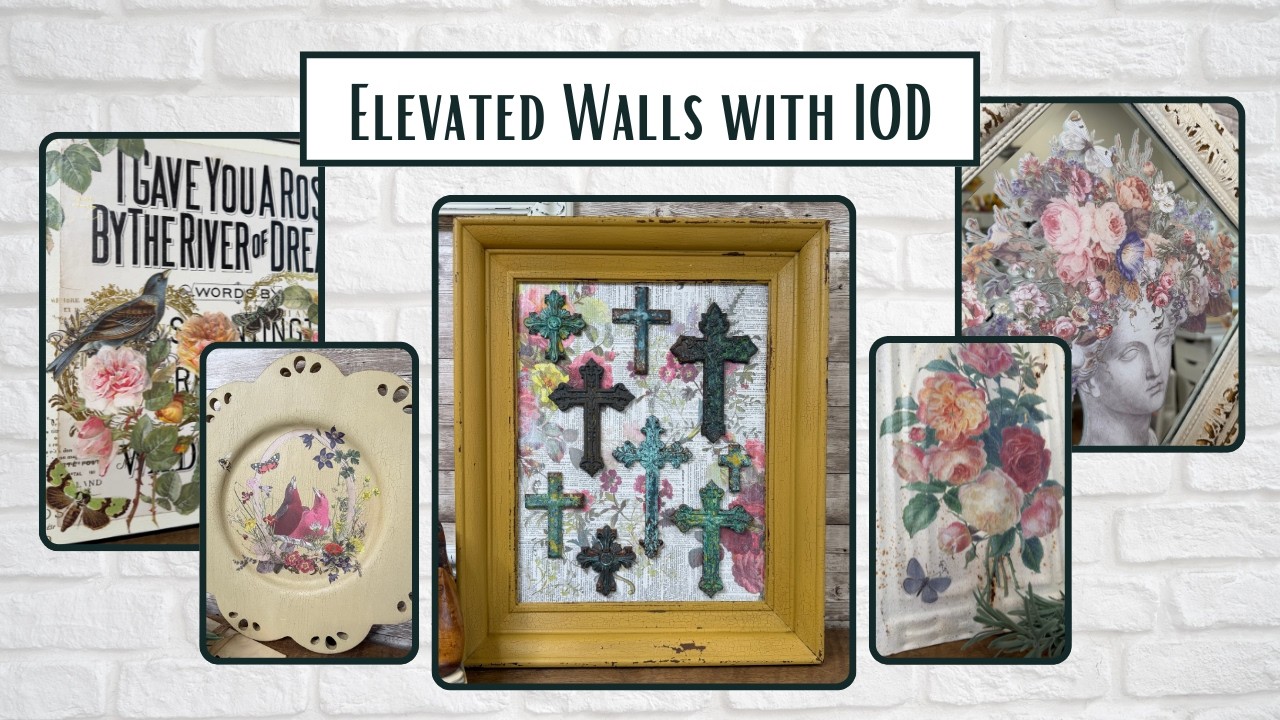 Floral Fantasy with the New IOD Spring Release
