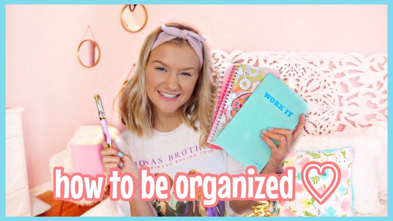 HOW TO STAY ORGANIZED IN SCHOOL life Changing YouTube