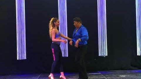 Eddie Torres & Bersy Cortez Salsa On2 Partnerwork Workshop