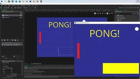 Main Menu (For Pong) - Drag and Drop - GameMaker Studio 2