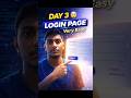 Create a login page in 5 minutes || Coding for beginners #shorts #coding