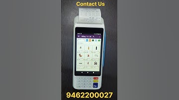 Cosmetic store Billing Machine | Touch + Keypad POS Solution by Shree Shyam Handheld #cosmetic #shop