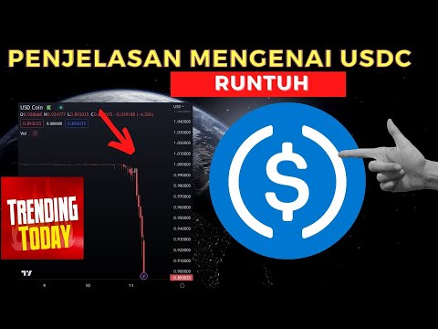 🚨 Yang Terjadi dengan Crypto USDC Anjlok ‼️