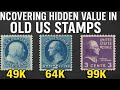Uncovering Hidden Value in Old US Stamps | Worth Thousands Today?