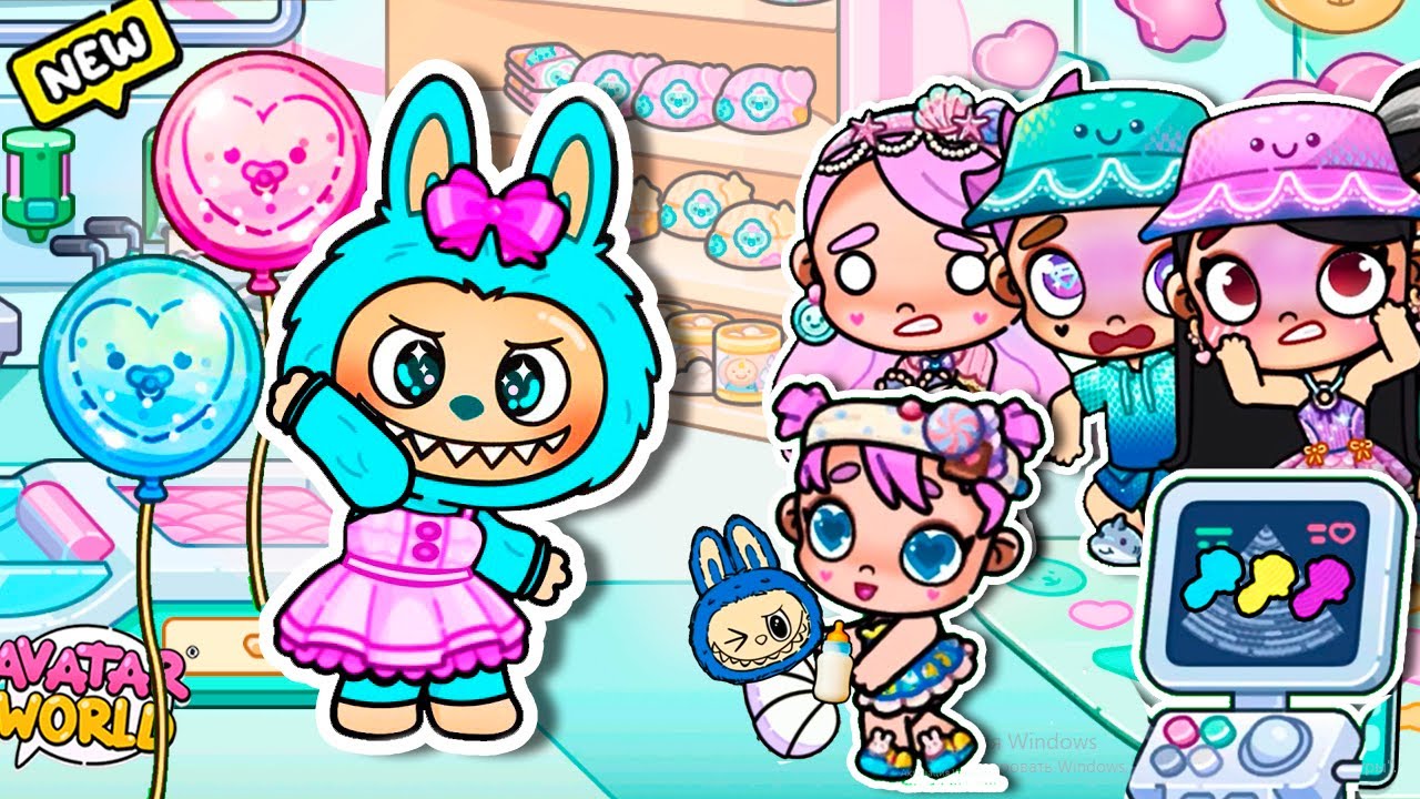 СЕМЬЯ ЛАБУБУ 💗💙 ГЕНДЕР ПАТИ 😨 КТО РОДИТСЯ AVATAR WORLD ИСТОРИЯ РУТИНА СЕМЬИ ОБНОВЛЕНИЕ СЕКРЕТ СЕРИАЛ